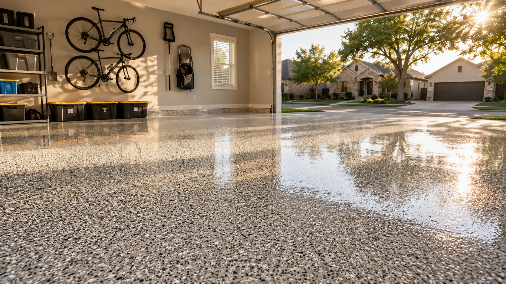 Epoxy Garage Floor Cost Austin: Real 2026 Prices by Size 1 epoxy garage floor cost Austin